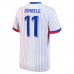 Seconda Maglia Francia Dembele 11 Euro 2024